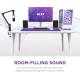 NZXT Relay PC Gaming Desktop Speakers Black NZXT Relay PC Gaming Desktop Speakers Black