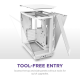 NZXT H6 Flow RGB White 2023 NZXT H6 Flow RGB White 2023
