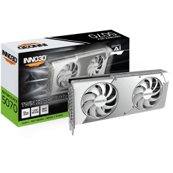 INNO3D GeForce RTX 5070 12GB GDDR7 Twin X2 OC White INNO3D GeForce RTX 5070 12GB GDDR7 Twin X2 OC White