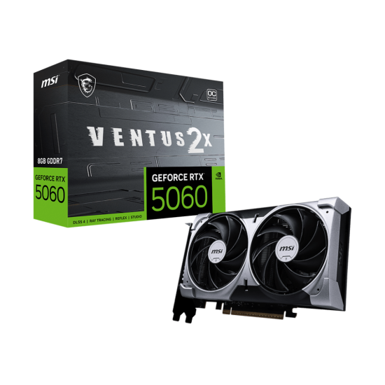 MSI RTX 5060 VENTUS 2X OC 8GB MSI RTX 5060 VENTUS 2X OC 8GB