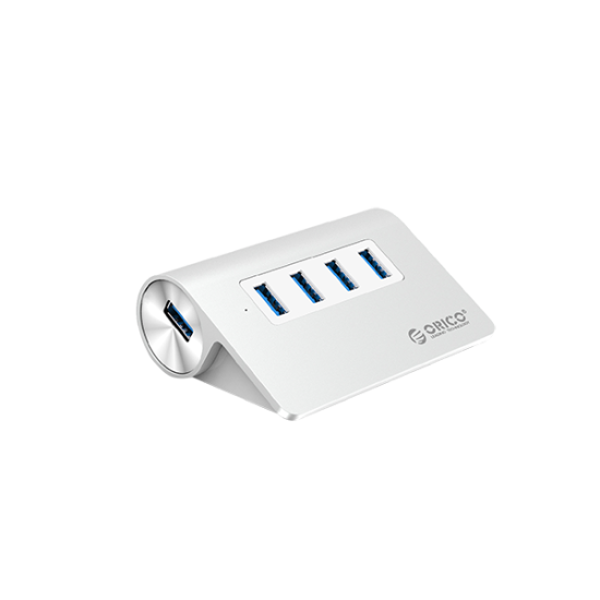 ORICO Aluminum 4 Port USB3.0 Hub M3H4-V1 - SILVER