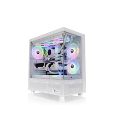 View 270 Plus TG ARGB Snow/White/Win/SPCC/Tempered Glass*2/120mm ARGB Lite White Reverse Fan*2+120mm ARGB Lite White Fan*1/Brown View 270 Plus TG ARGB Snow/White/Win/SPCC/Tempered Glass*2/120mm ARGB Lite White Reverse Fan*2+120mm ARGB Lite White Fan*1/Brown