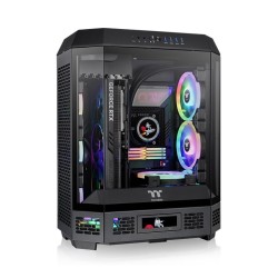The Tower 600/Black/Win/SPCC/Tempered Glass*3/CT140 Fan*2/Color Box/With Screen Metal Panel The Tower 600/Black/Win/SPCC/Tempered Glass*3/CT140 Fan*2/Color Box/With Screen Metal Panel