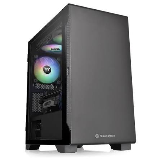 S100 TG/Black/Win/SPCC/Tempered Glass*1/120mm Standard Fan*1 S100 TG/Black/Win/SPCC/Tempered Glass*1/120mm Standard Fan*1