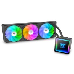 TH360-S V3 ARGB Sync/All-In-One Liquid Cooler System/360 ARGB Fan*1/PWM 500~2500 RPM/MB Sync only/Black TH360-S V3 ARGB Sync/All-In-One Liquid Cooler System/360 ARGB Fan*1/PWM 500~2500 RPM/MB Sync only/Black