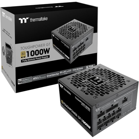 Thermaltake Toughpower GT 1000W ATX3.1 GEN5 80+ Gold