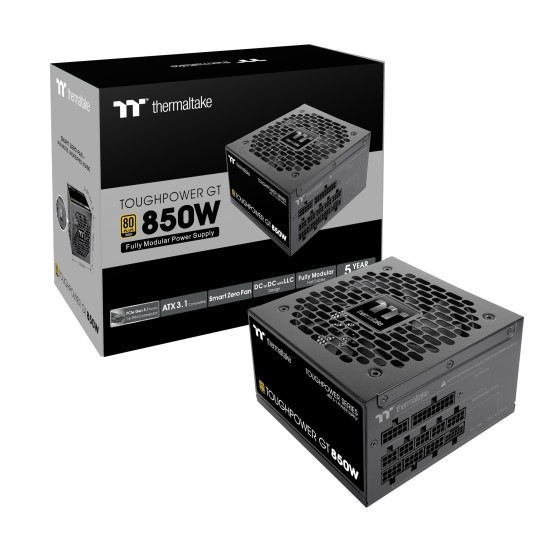 Thermaltake Toughpower GT 850W ATX3.1 GEN5 80+ Gold