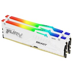 Kingston FURY Beast 32GB DDR5 5200MHz White RGB KIT