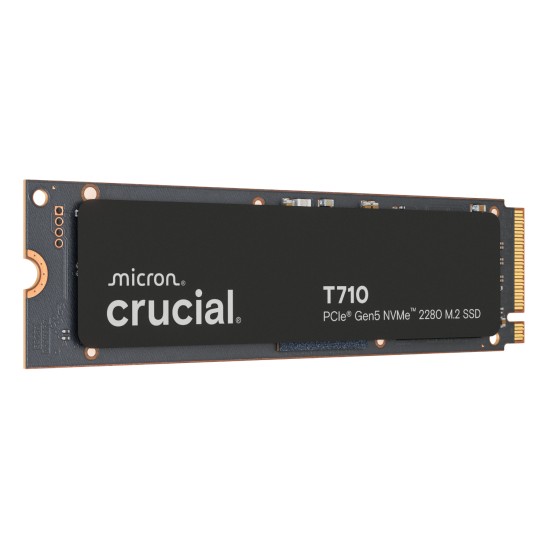 SSD 2TB Crucial M.2 (2280) T710 Gen5 NVMe PCIe SSD 2TB Crucial M.2 (2280) T710 Gen5 NVMe PCIe