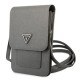 Guess Handbag GUWBSATMGR gray / gray Saffiano Triangle Guess Handbag GUWBSATMGR gray / gray Saffiano Triangle