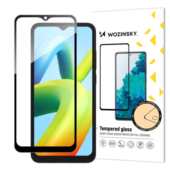 Wozinsky Full Glue Tempered Glass for Xiaomi Redmi A2 / Redmi A1 Wozinsky Full Glue Tempered Glass for Xiaomi Redmi A2 / Redmi A1