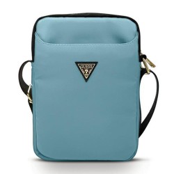 Guess Bag GUTB10NTMLLB 10" blue/blue Nylon Triangle Logo Guess Bag GUTB10NTMLLB 10" blue/blue Nylon Triangle Logo