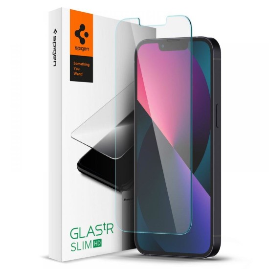 Spigen Glas.tR Slim Tempered Glass for iPhone 13 / 13 Pro / 14 / 16e Spigen Glas.tR Slim Tempered Glass for iPhone 13 / 13 Pro / 14 / 16e