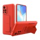 Wozinsky Kickstand Case silicone case with stand Xiaomi Redmi 10 case red Wozinsky Kickstand Case silicone case with stand Xiaomi Redmi 10 case red