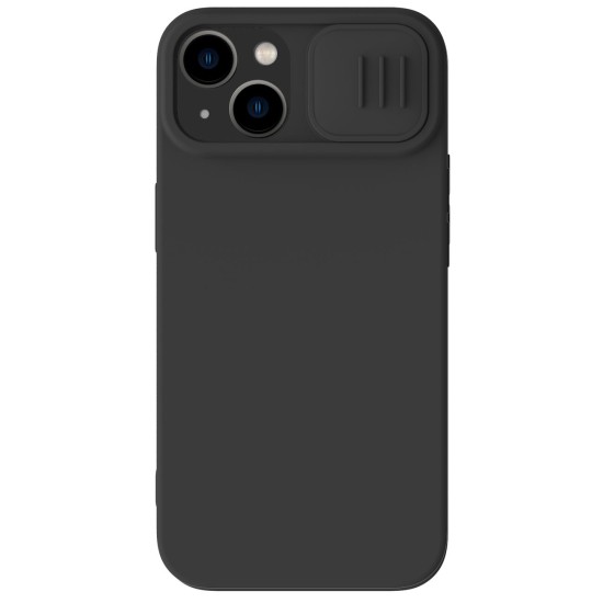 Nillkin CamShield Silky Silicone Case iPhone 14 Plus Case with Camera Protector Black Nillkin CamShield Silky Silicone Case iPhone 14 Plus Case with Camera Protector Black