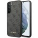 Guess GUHCS23SG4GFGR S23 S911 grey/grey hardcase 4G Metal Gold Logo
