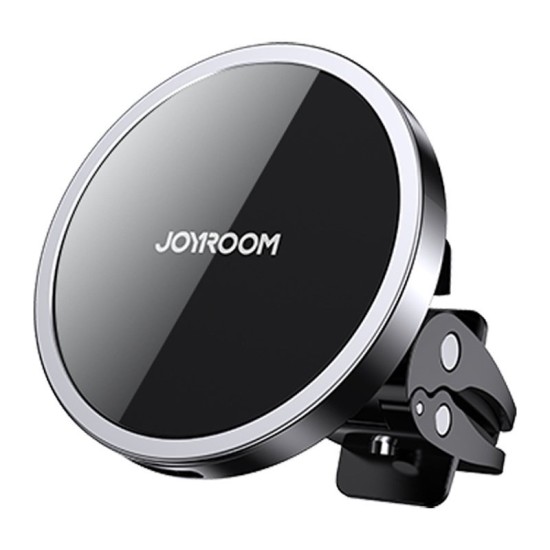 Joyroom Car Magnetic Holder Qi Wireless Inductive Charger 15W (MagSafe Compatible for iPhone) Black (JR-ZS240) Joyroom Car Magnetic Holder Qi Wireless Inductive Charger 15W (MagSafe Compatible for iPhone) Black (JR-ZS240)