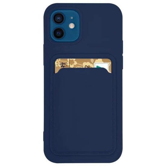 Card Case Silicone Case Wallet with Card Pocket Documents for Samsung Galaxy S22+ (S22 Plus) Navy Blue Card Case Silicone Case Wallet with Card Pocket Documents for Samsung Galaxy S22+ (S22 Plus) Navy Blue