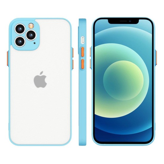 Milky Case silicone flexible translucent case for Samsung Galaxy A72 4G blue Milky Case silicone flexible translucent case for Samsung Galaxy A72 4G blue