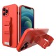 Rope Case Silicone Lanyard Cover Purse Lanyard Strap For Samsung Galaxy A53 5G Red Rope Case Silicone Lanyard Cover Purse Lanyard Strap For Samsung Galaxy A53 5G Red
