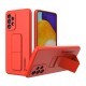 Wozinsky Kickstand Case silicone case with stand for Samsung Galaxy A73 red Wozinsky Kickstand Case silicone case with stand for Samsung Galaxy A73 red