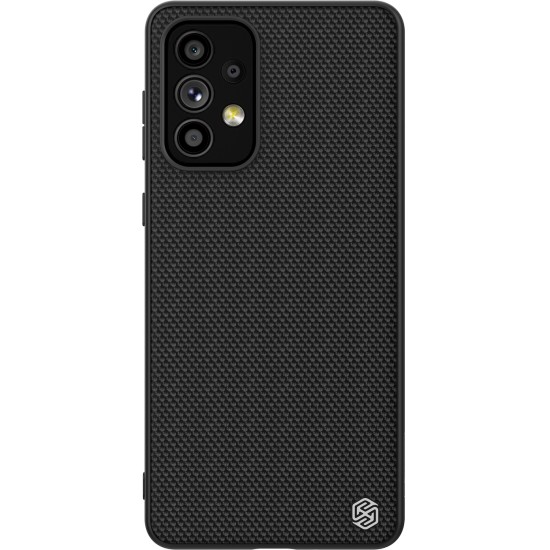 Nillkin Textured Case durable reinforced case with gel frame and nylon back for Samsung Galaxy A73 black Nillkin Textured Case durable reinforced case with gel frame and nylon back for Samsung Galaxy A73 black