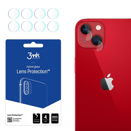 Camera glass for iPhone 13 mini 7H for 3mk Lens Protection series lens Camera glass for iPhone 13 mini 7H for 3mk Lens Protection series lens