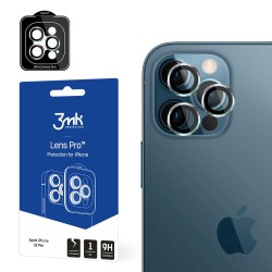3MK Lens Protection Pro iPhone 12 Pro Camera lens protection with mounting frame 1 pc. 3MK Lens Protection Pro iPhone 12 Pro Camera lens protection with mounting frame 1 pc.