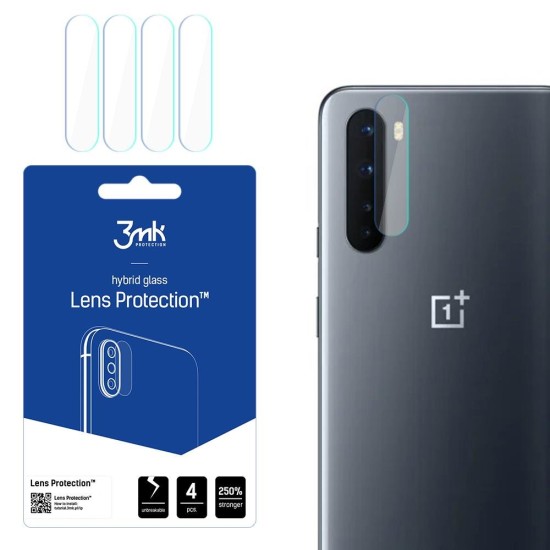 3mk Lens Protection™ Hybrid Camera Lens Glass for OnePlus Nord 5G 3mk Lens Protection™ Hybrid Camera Lens Glass for OnePlus Nord 5G