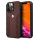 BMW Leather Curve Perforate Case for iPhone 13 Pro / iPhone 13 - Red BMW Leather Curve Perforate Case for iPhone 13 Pro / iPhone 13 - Red