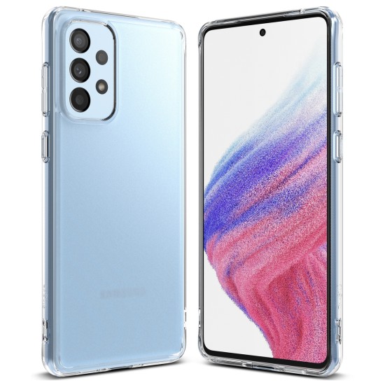 Ringke Fusion Matte tpu case with a translucent Samsung Galaxy A73 gel frame Ringke Fusion Matte tpu case with a translucent Samsung Galaxy A73 gel frame