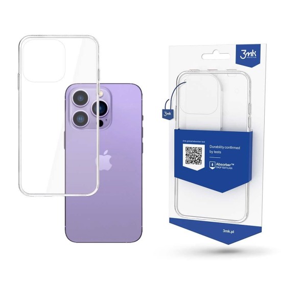 Apple iPhone 14 Pro Max - 3mk Clear Case Apple iPhone 14 Pro Max - 3mk Clear Case