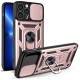 Hybrid Armor Camshield case for iPhone 13 Pro Max armored case with camera cover pink Hybrid Armor Camshield case for iPhone 13 Pro Max armored case with camera cover pink