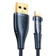 Joyroom Star-Cloud Series A3 USB-A / Lightning Cable 2.4A 1.2m with Smart Switch - Black Joyroom Star-Cloud Series A3 USB-A / Lightning Cable 2.4A 1.2m with Smart Switch - Black