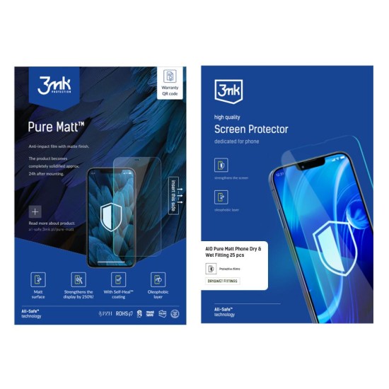 All-Safe - AIO Pure Matt Phone Dry & Wet Fitting 25 pcs