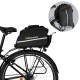 Wozinsky large bike rack bag 35l + rain cover black (WBB19BK) Wozinsky large bike rack bag 35l + rain cover black (WBB19BK)