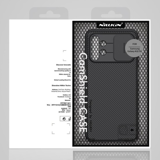 Nillkin CamShield Case Pouch Cover Camera Cover Camera Samsung Galaxy A32 5G black Nillkin CamShield Case Pouch Cover Camera Cover Camera Samsung Galaxy A32 5G black