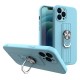 Ring Case silicone case with finger grip and stand for iPhone 11 Pro Max light blue Ring Case silicone case with finger grip and stand for iPhone 11 Pro Max light blue