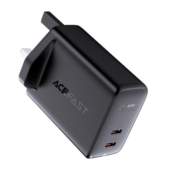 ACEFAST WALL CHARGER 2X USB TYPE C 40W