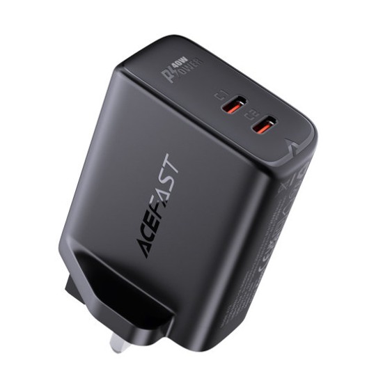 ACEFAST WALL CHARGER 2X USB TYPE C 40W