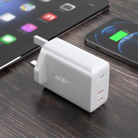 ACEFAST WALL CHARGER 2X USB TYPE C 40W