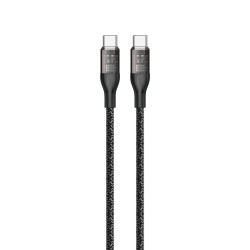 Dudao L22C USB-C - USB-C cable 120W 1m - gray