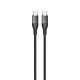 Dudao L22C USB-C - USB-C cable 120W 1m - gray Dudao L22C USB-C - USB-C cable 120W 1m - gray