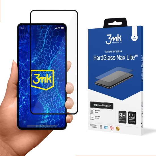 Tempered Glass for Xiaomi Redmi Note 12 Pro+ / Note 12 Pro 9H 3mk HardGlass Lite Series Tempered Glass for Xiaomi Redmi Note 12 Pro+ / Note 12 Pro 9H 3mk HardGlass Lite Series