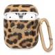 Guess GUA2USLEO AirPods cover gold/gold Leopard Collection