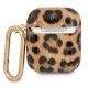 Guess GUA2USLEO AirPods cover gold/gold Leopard Collection