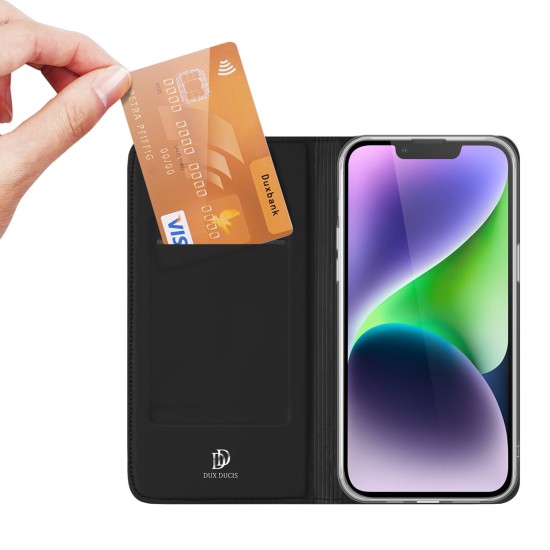 Dux Ducis Skin Pro Wallet Case for iPhone 15 Plus - Black Dux Ducis Skin Pro Wallet Case for iPhone 15 Plus - Black