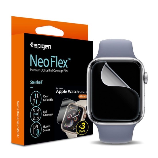 Spigen Neo Flex protective film for Apple Watch 4/5/6/7/8/SE (40/41mm) - 3 pcs. Spigen Neo Flex protective film for Apple Watch 4/5/6/7/8/SE (40/41mm) - 3 pcs.