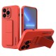 Wozinsky Kickstand Case silicone case with stand iPhone 13 red Wozinsky Kickstand Case silicone case with stand iPhone 13 red