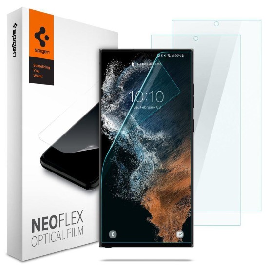 Spigen Neo Flex Hydrogel Film for Samsung Galaxy S22 Ultra - 2 pcs. Spigen Neo Flex Hydrogel Film for Samsung Galaxy S22 Ultra - 2 pcs.